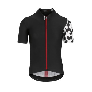 Джерси ASSOS Equipe RS Aero SS, кор. рукав, мужское, черное с красным, M