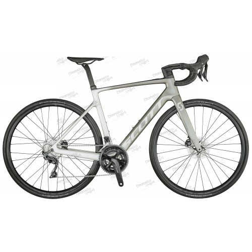 Электровелосипед 28" SCOTT Addict eRIDE 20 рама - M 2021 White-Gray