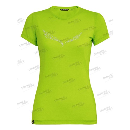 Футболка Salewa SOLID DRI REL W S/S TEE 27019 5639 женская, размер 42/36, синяя