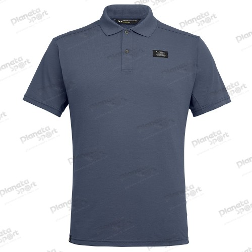 Футболка Salewa DRI RELEASE DRY M S/S POLO 27004 0450 мужская, размер 50/L, серая