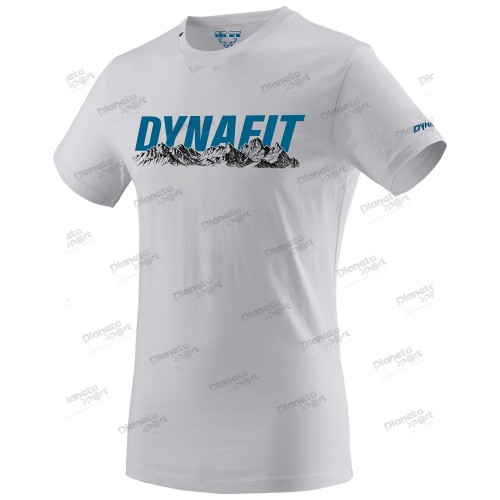 Футболка Dynafit GRAPHIC CO M S/S TEE 70998 0523 мужская, размер 46/S, белая