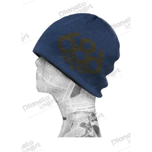 Шапка 686 Wreath Fleece Beanie Indigo