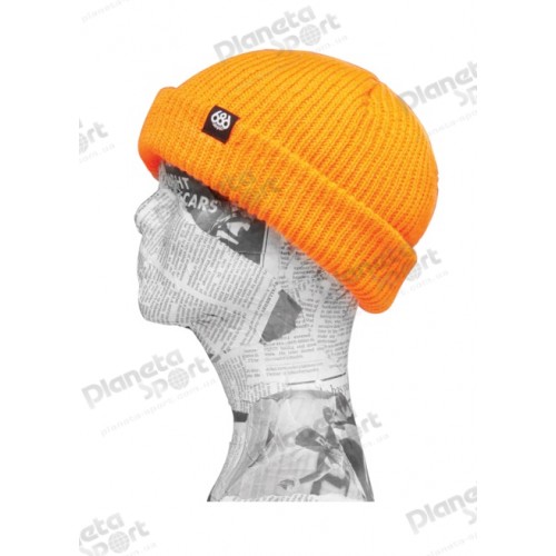 Шапка 686 Roll-Up Beanie Safety Orange