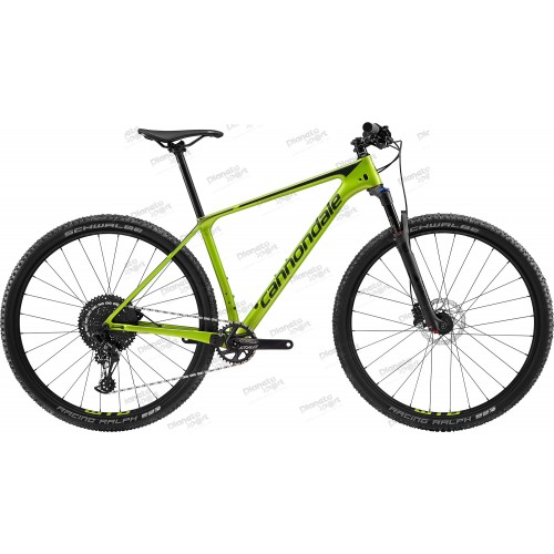 Велосипед 29" Cannondale F-SI Carbon 5 рама - L 2019 GRN зеленый