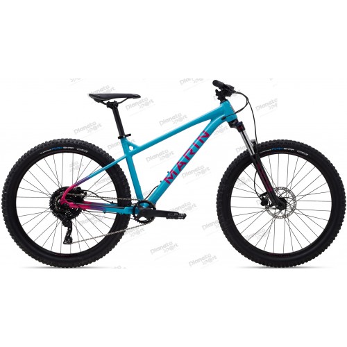 Велосипед 27,5" Marin SAN QUENTIN 1 рама - S 2022 Gloss Teal/Pink/Black