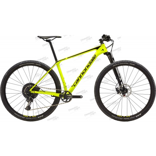 Велосипед 29" Cannondale F-SI Carbon 4 рама - L 2019 VLT лайм