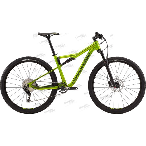 Велосипед 27,5" Cannondale SCALPEL SI рама - S 2019 AGR салатовый