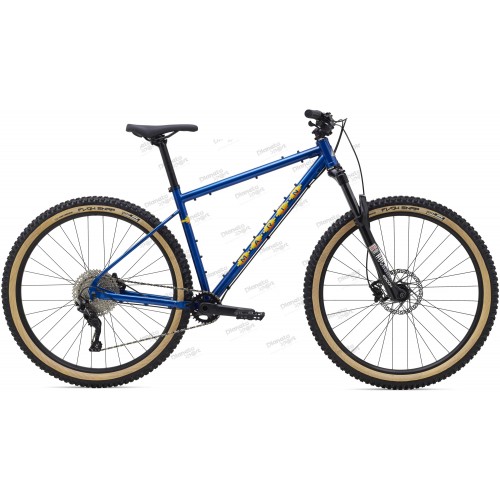 Велосипед 29" Marin PINE MOUNTAIN 1 рама - XL 2022 Gloss Navy Blue/Yellow/Orange