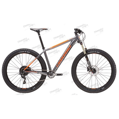 Велосипед 27,5" Cannondale BEAST of the EAST 3 рама - S серый с оранжевым