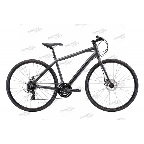Велосипед 28" Apollo TRACE 20 рама - M matte charcoal/matte black