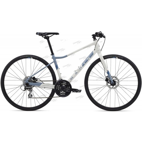 Велосипед 28" Marin TERRA LINDA 2 рама - L 2021 Gloss White/Ash Blue/Deep Blue