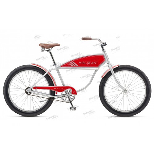 Велосипед 24" Schwinn Miscreant silver 2016 ОБРАЗЕЦ