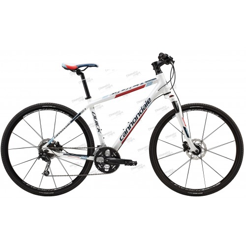 Велосипед 28" Cannondale QUICK CX 2 рама - 52см 2014 белый