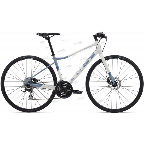 Велосипед 28" Marin TERRA LINDA 2 рама - M 2021 Gloss White/Ash Blue/Deep Blue