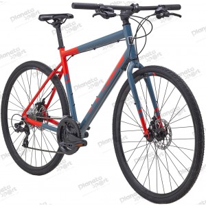 Велосипед 28" Marin FAIRFAX 1 рама - L 2021 Gloss Grey/Roarange