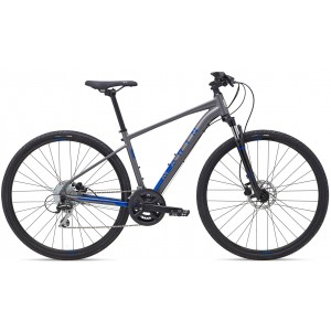 Велосипед 28" Marin SAN RAFAEL DS2 рама - L 2021 Gloss Grey/Blue