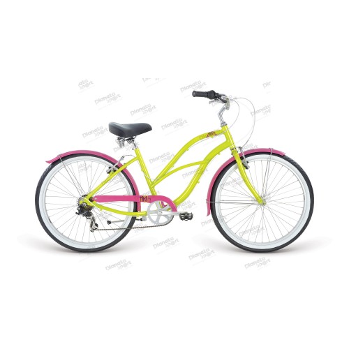 Велосипед 26" Apollo TIKI 7 LADIES gloss Lime / gloss Pink