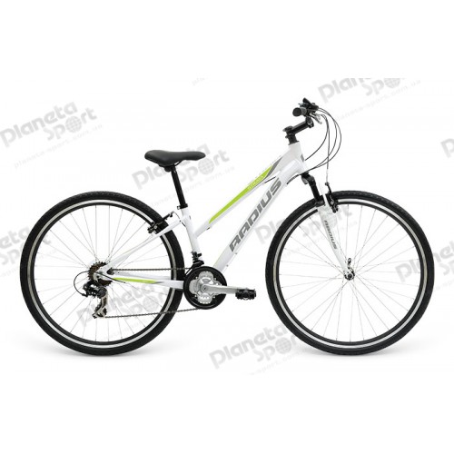 Велосипед 28" Radius Strata AL Ladies рама - 13" Gloss White / Gloss Lime / Gloss Charcoal