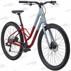 Велосипед 27,5" Marin STINSON 1 ST рама - M 2021 Gloss Maroon/Silver/Teal