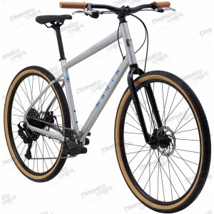 Велосипед 28" Marin KENTFIELD 2 рама - L 2023 Gloss Black/Chrome