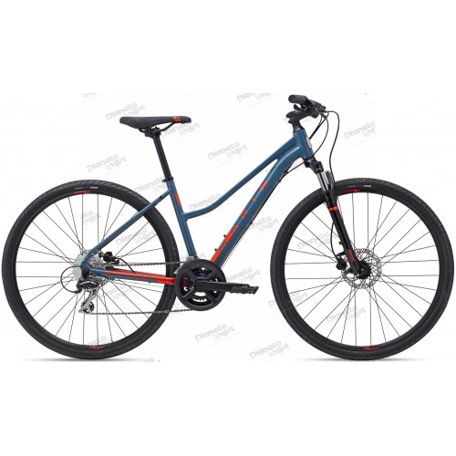 Велосипед 28" Marin SAN ANSELMO DS2 рама - S 2021 Gloss Grey/Roarange