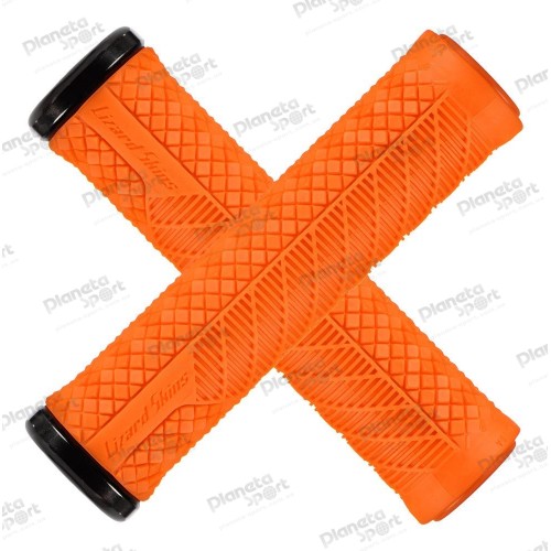 Грипсы Lizard Skins CHARGER EVO 136мм, с одним замком, Blaze Orange