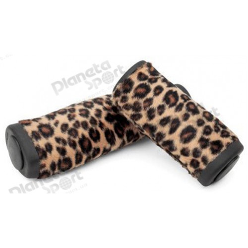 Грипсы Electra Townie Leopard Ergo (1long-1short) black