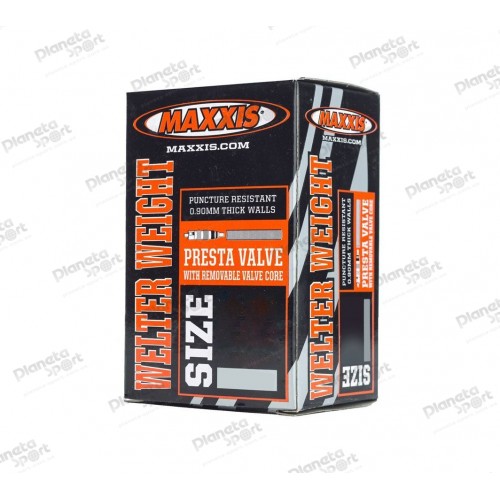 Камера 27.5x1.90/2.35 Maxxis Welter Weight, FV 60mm, в коробке