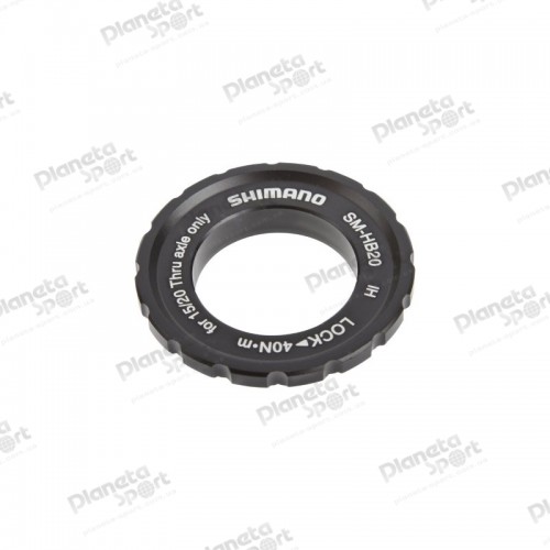 Стопорное кольцо Shimano LOCK RING, SM-HB20, внеш. монтаж ось 12/15/20мм THRU AXLE (OEM)