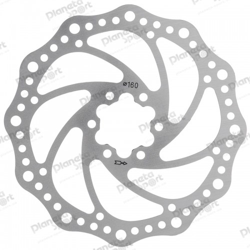 Ротор дискового тормоза ALHONGA HJ-DXR1604-SI 160мм нержавейка