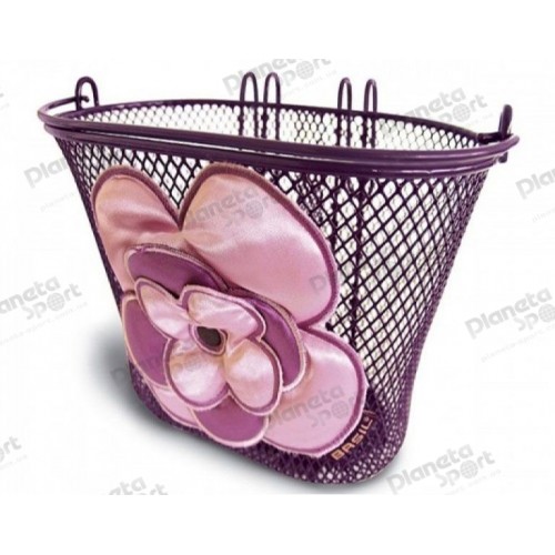 Корзина Basil JASMIN BASKET стальная на руль, для вел. 12-20