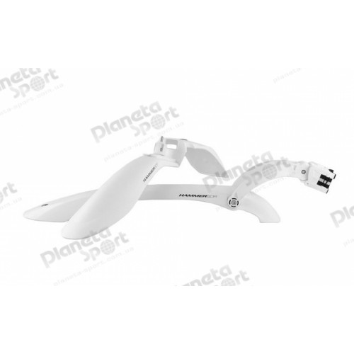 Комплект крыльев 24"-29" SIMPLA Hammer 2 SDE, SPEEDstrap быстросъемное крепление, белые
