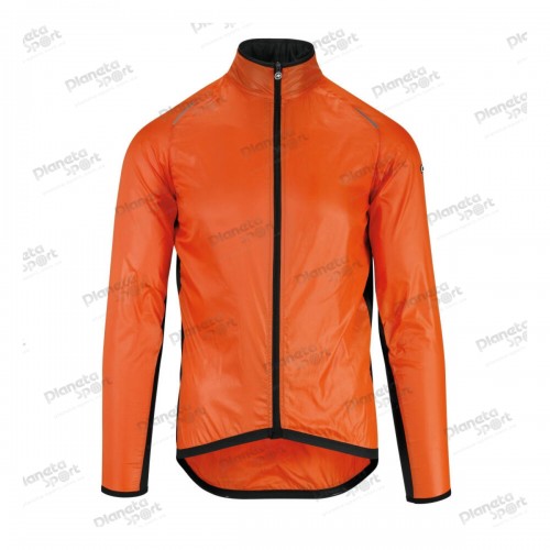 Куртка ASSOS Mille GT Wind Jacket, длин. рукав, мужская, оранжевая, XS