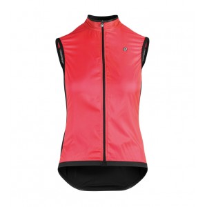 Куртка ASSOS Uma GT Wind Vest Galaxy, женская, без рукавов, розовая, S