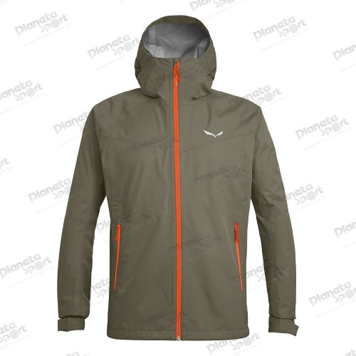 Куртка Salewa PUEZ (AQUA 3) PTX M JKT 24545 7951 мужская, размер 48/M, коричневая