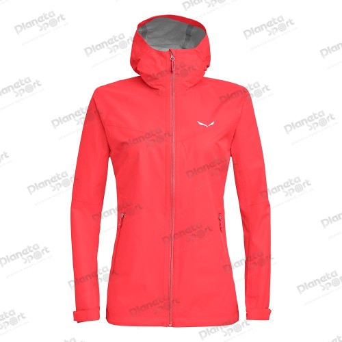 Куртка Salewa PUEZ (AQUA 3) PTX W JKT 24546 (F20) 6080 женская, размер L, розовая