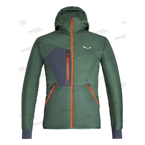 Куртка Salewa PEDROC HYB TWC M HOOD JKT 27427 5941 мужская, размер 48/M, зеленая