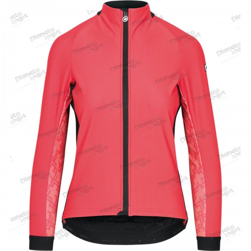 Куртка ASSOS Uma GT Wind Jacket, длин. рукав, женская, розовая, L