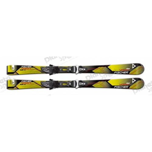 Горные лыжи Fischer VIRON 2.2 TREND PR + RS 10 RWRL, 160  cm, с креплением, black-yelow
