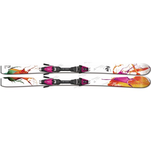 Горные лыжи Fischer KOA 75 RF My Style + V9, 155 cm, с креплением,white