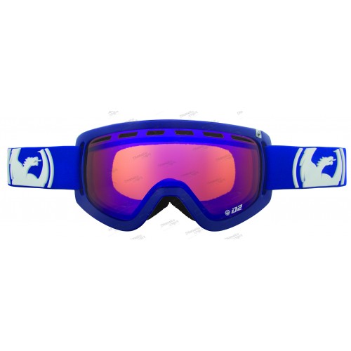 Маска сноубордическая Dragon D2 Solid Navy/Bluesteel +amber, 722-4308