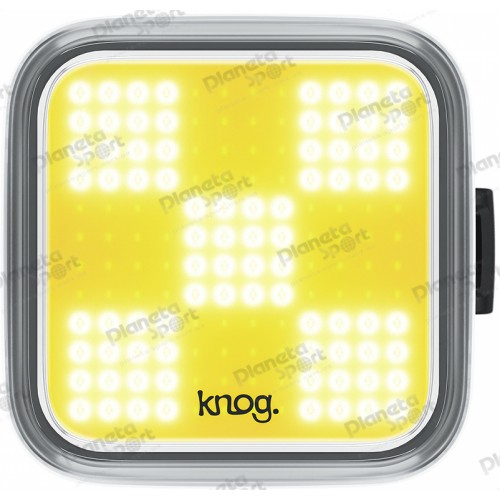 Мигалка передняя Knog Blinder Grid Front, 200 люмен, 8 режимов, серая