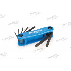 Набор шестигранников Park Tool AWS-10 (1.5mm, 2mm, 2.5mm, 3mm, 4mm, 5mm, 6mm) складной