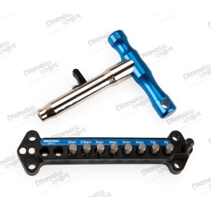 Ключ Park Tool QTH-1 с набором бит 2,5/3/4/5/6mm, Т25, PH2