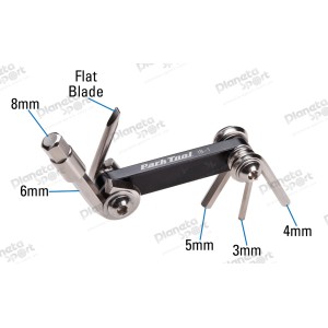 Мультитул Park Tool IB-1 I-Beam 3/4/5/6/8, отвёртка