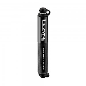 Мининасос Lezyne POCKET DRIVE, алюминиевый, 160psi, FV/AV/DV, черный