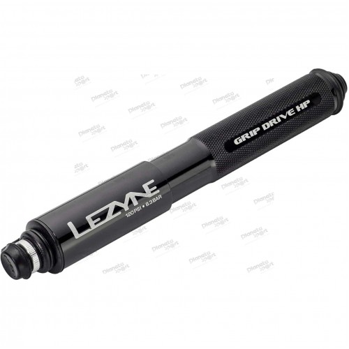 Мининасос Lezyne GRIP DRIVE HP - S, алюминиевый, 120psi, FV/AV/DV, черный