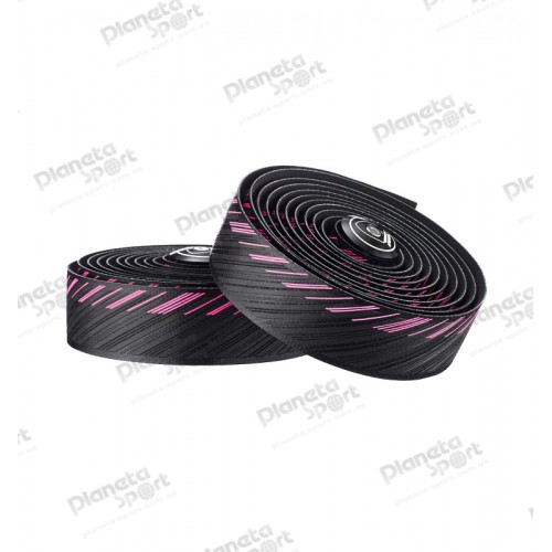 Обмотка руля SILCA Nastro Cuscino Black with Hot Pink