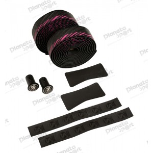 Обмотка руля SILCA Nastro Cuscino Black with Hot Pink