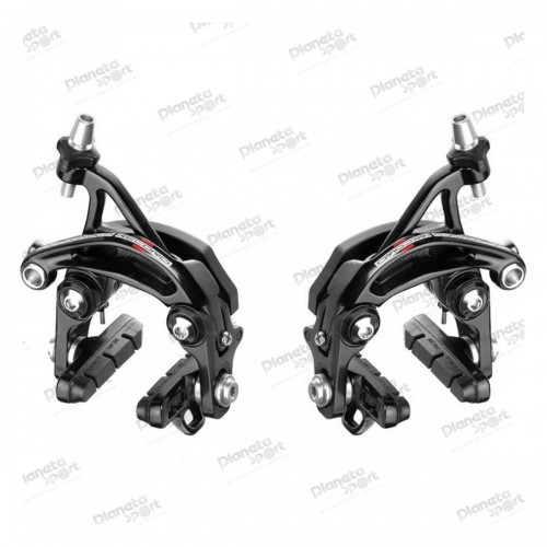 Тормоз ободной Campagnolo Record Front/Rear Direct Mount Black, V-brake, передний + задний